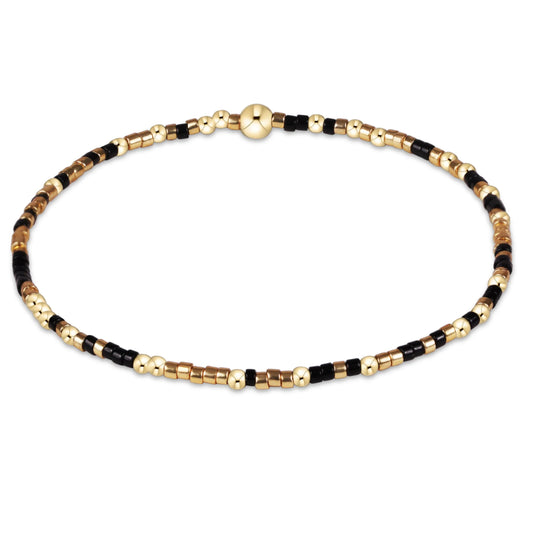Gameday Hope Unwritten Bracelet Gold Luster Black