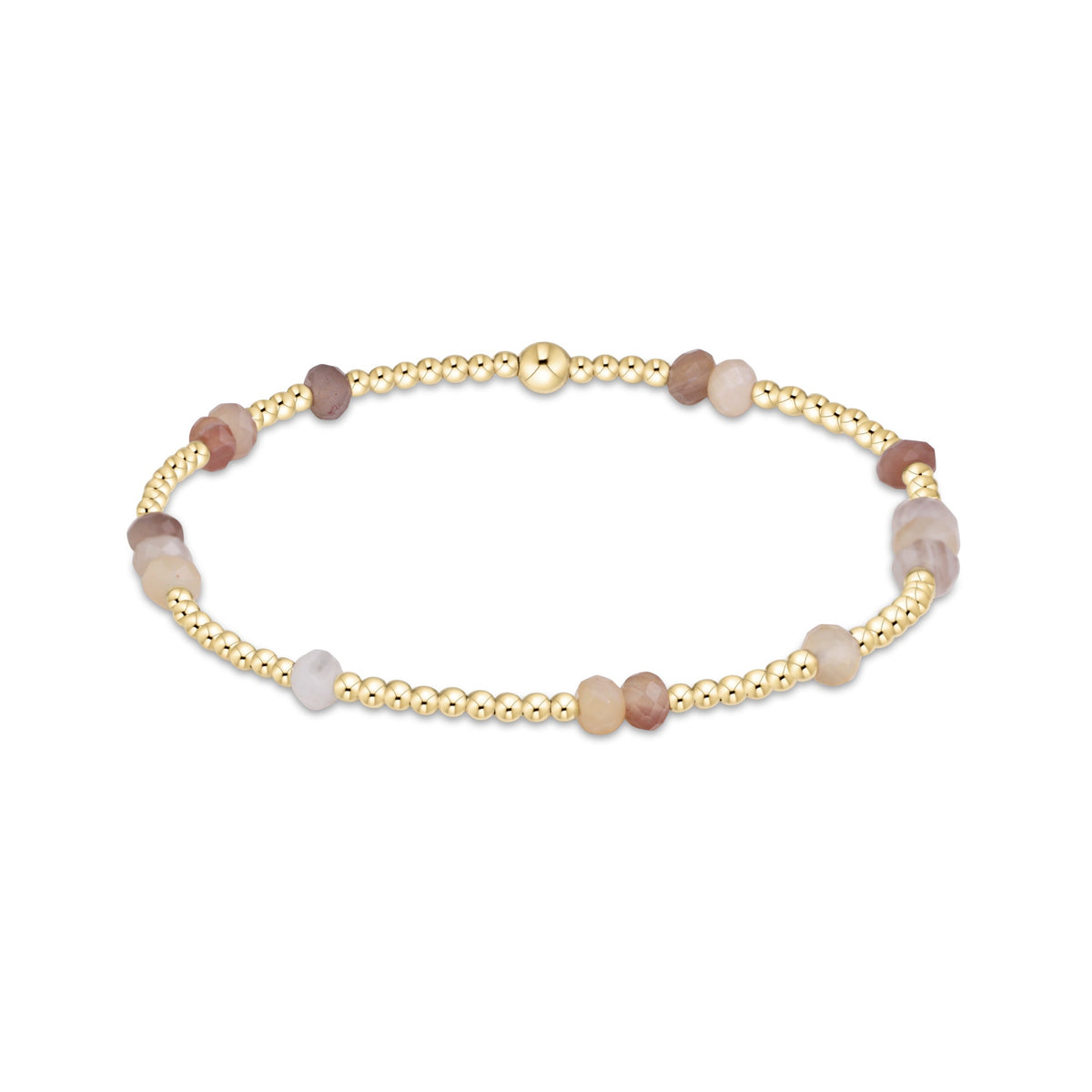 Hope Unwritten Gemstone 4mm Bracelet - Botswana Agate