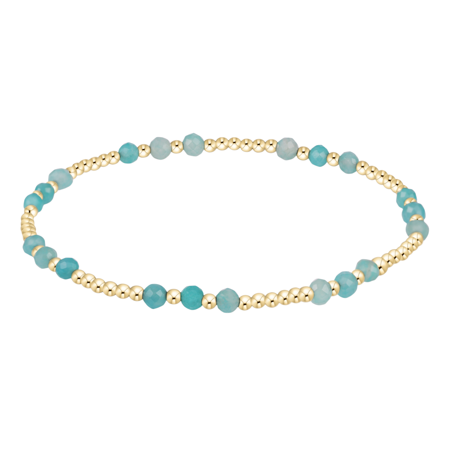 Joy Gem 3mm Bracelet Amazonite