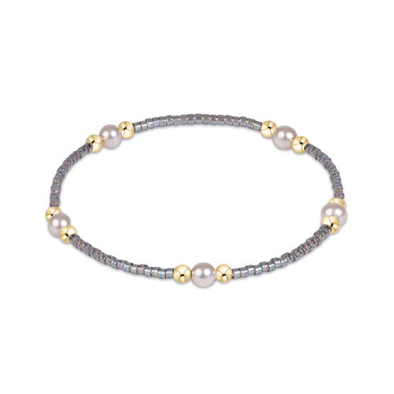 Hope Purpose Pearl Bracelet - Morning Mist