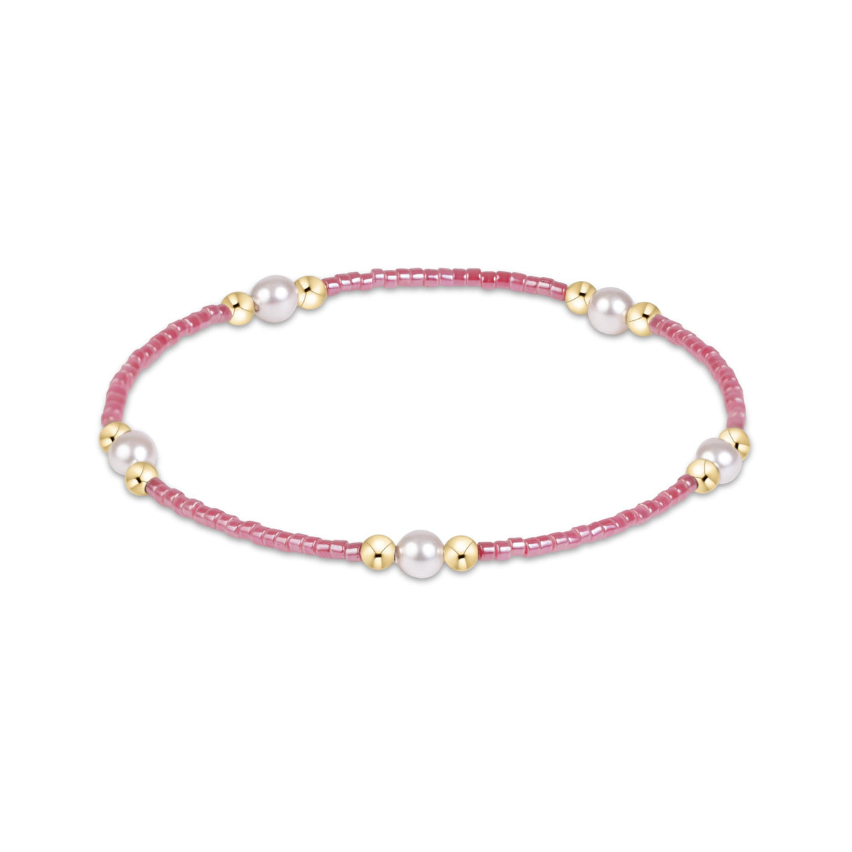 Hope Purpose Pearl Bracelet - Pink Champagne