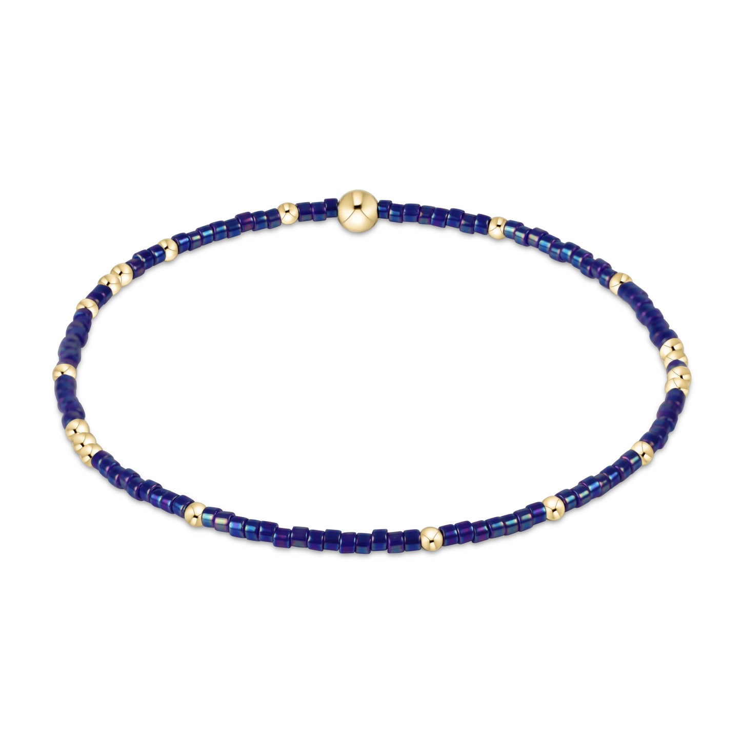 Hope Unwritten Bracelet Blue Metallic