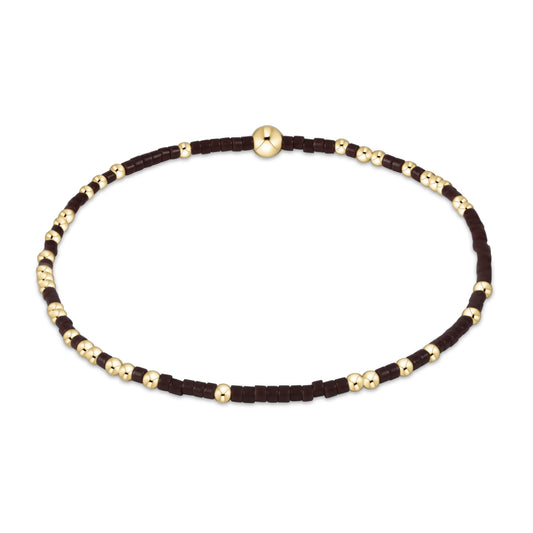 Hope Unwritten Bracelet Chocolate