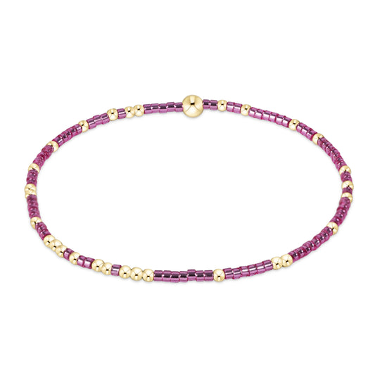 Extends Hope Unwritten Bracelet Pink Metallic