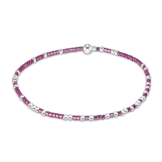 Hope Unwritten Sterling Bracelet Pink Metallic