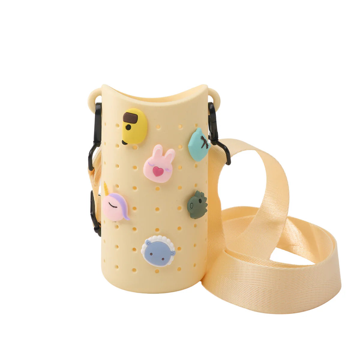 Bestie Water Bottle Sling Yellow