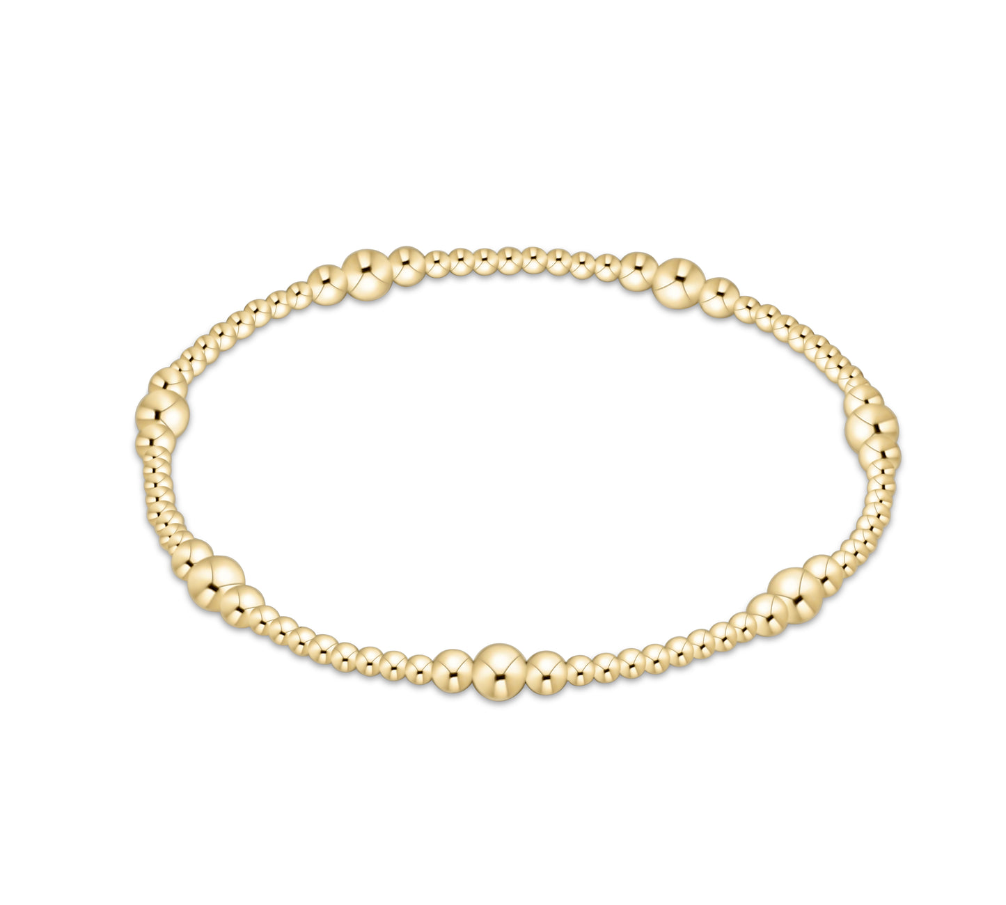 Purpose Gold 4mm Bead Bracelet