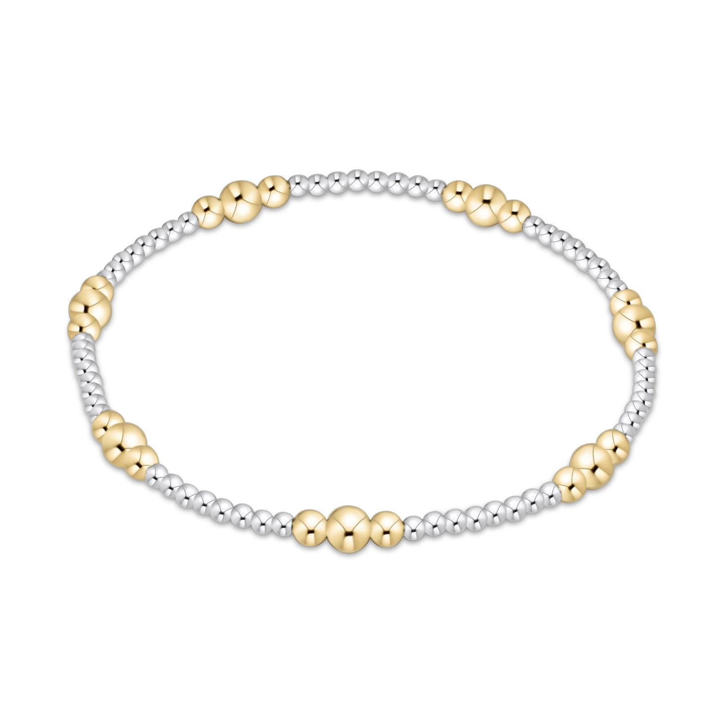 Purpose Gold 4mm Bead Bracelet Mixed Metal