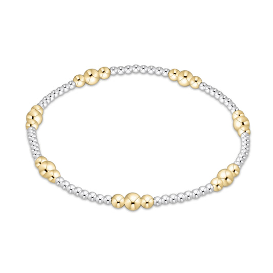 Purpose Gold 4mm Bead Bracelet Mixed Metal