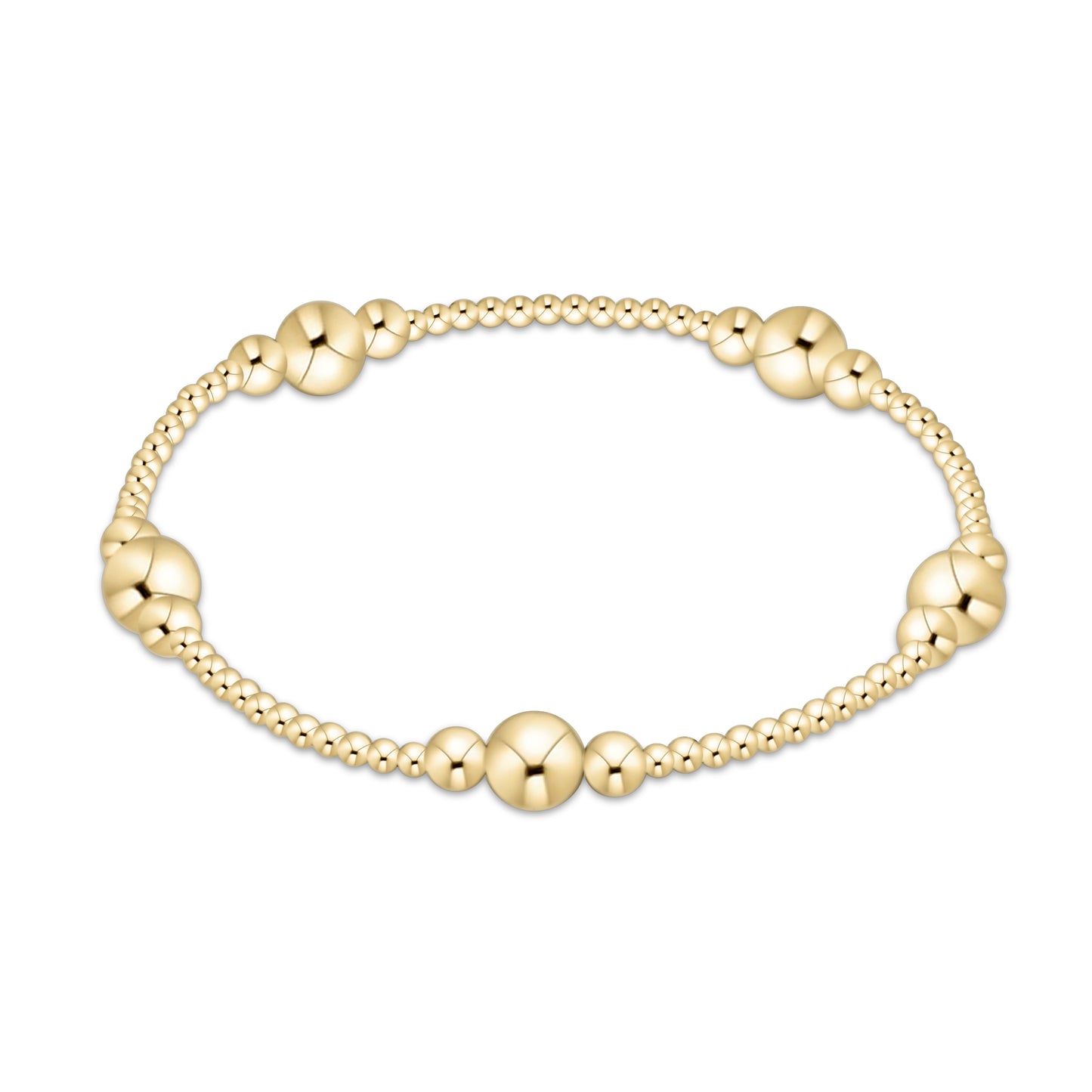 Purpose Gold 6mm Bead Bracelet