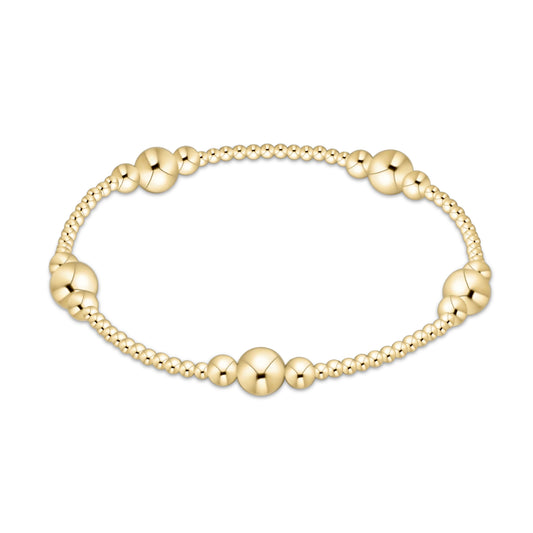 Purpose Gold 6mm Bead Bracelet