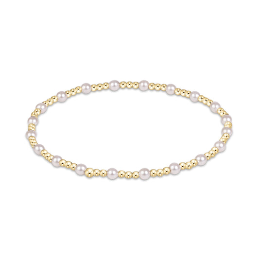 Sincerity Pearl 3mm Bracelet