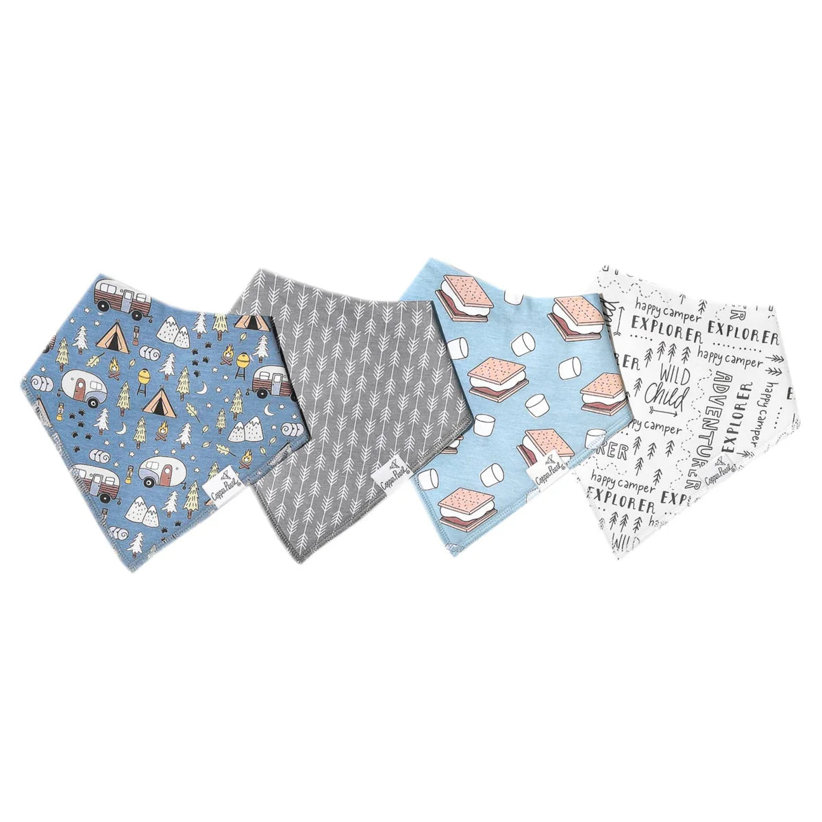 Bandana Bibs Set of 4 Bridger