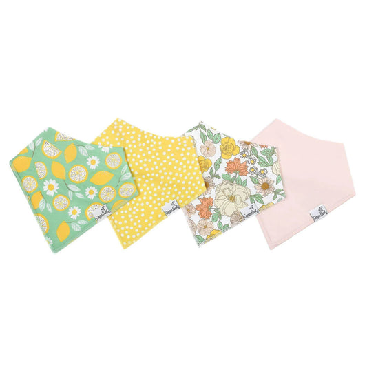 Bandana Bibs Lemon Set of 4