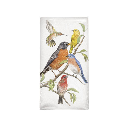 Backyard Birds Towel