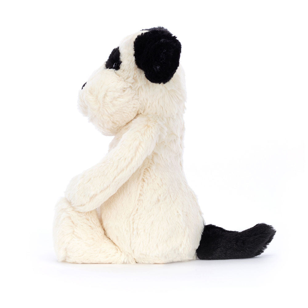 Bashful Black & Cream Puppy "Rufferty" Medium