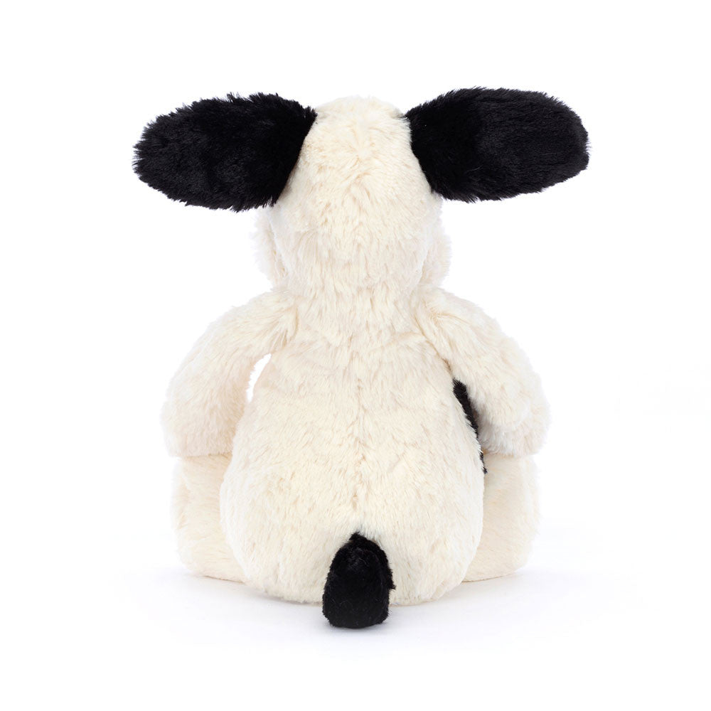 Bashful Black & Cream Puppy "Rufferty" Medium