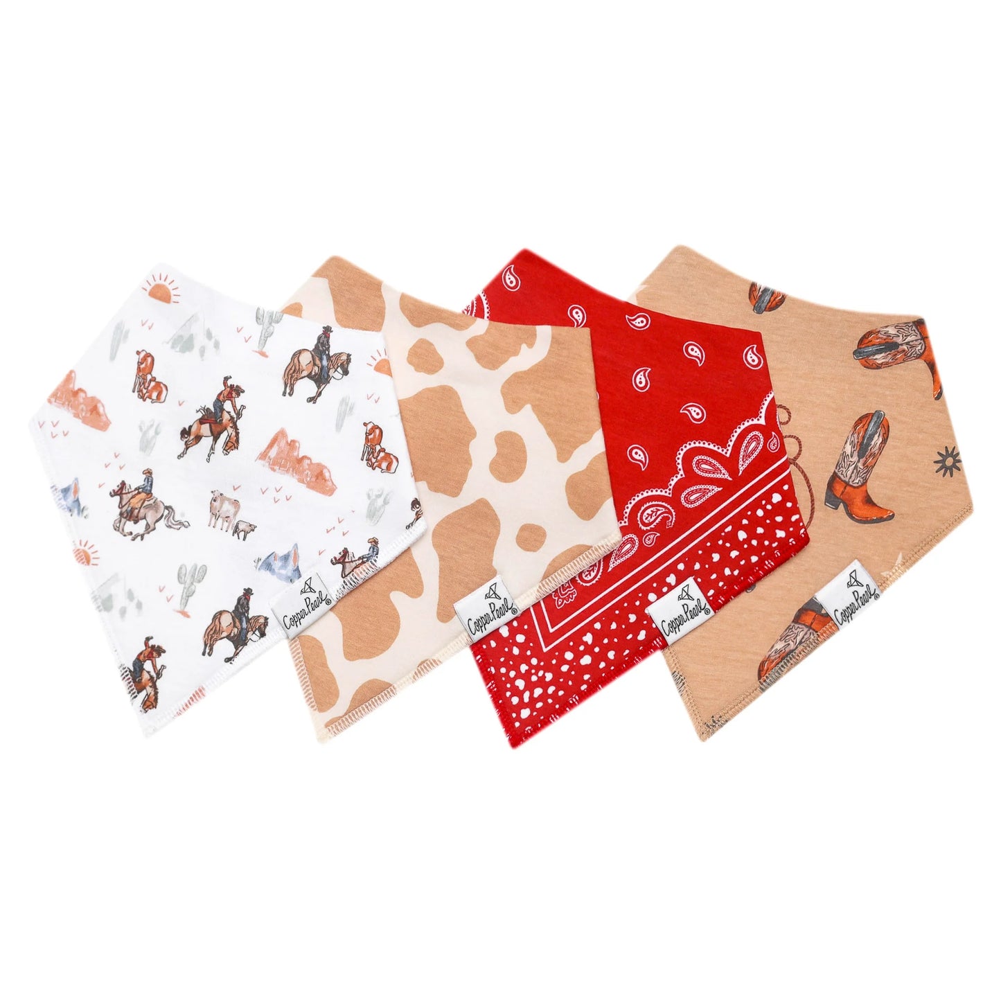 Bandana Bibs Boone Set of 4
