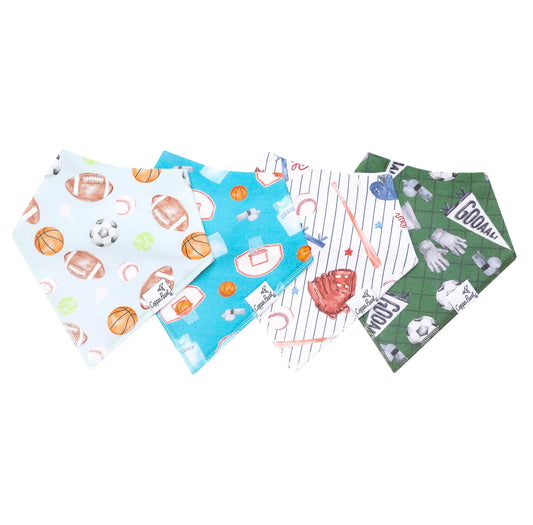 Bandana Bibs All Star Set of 4
