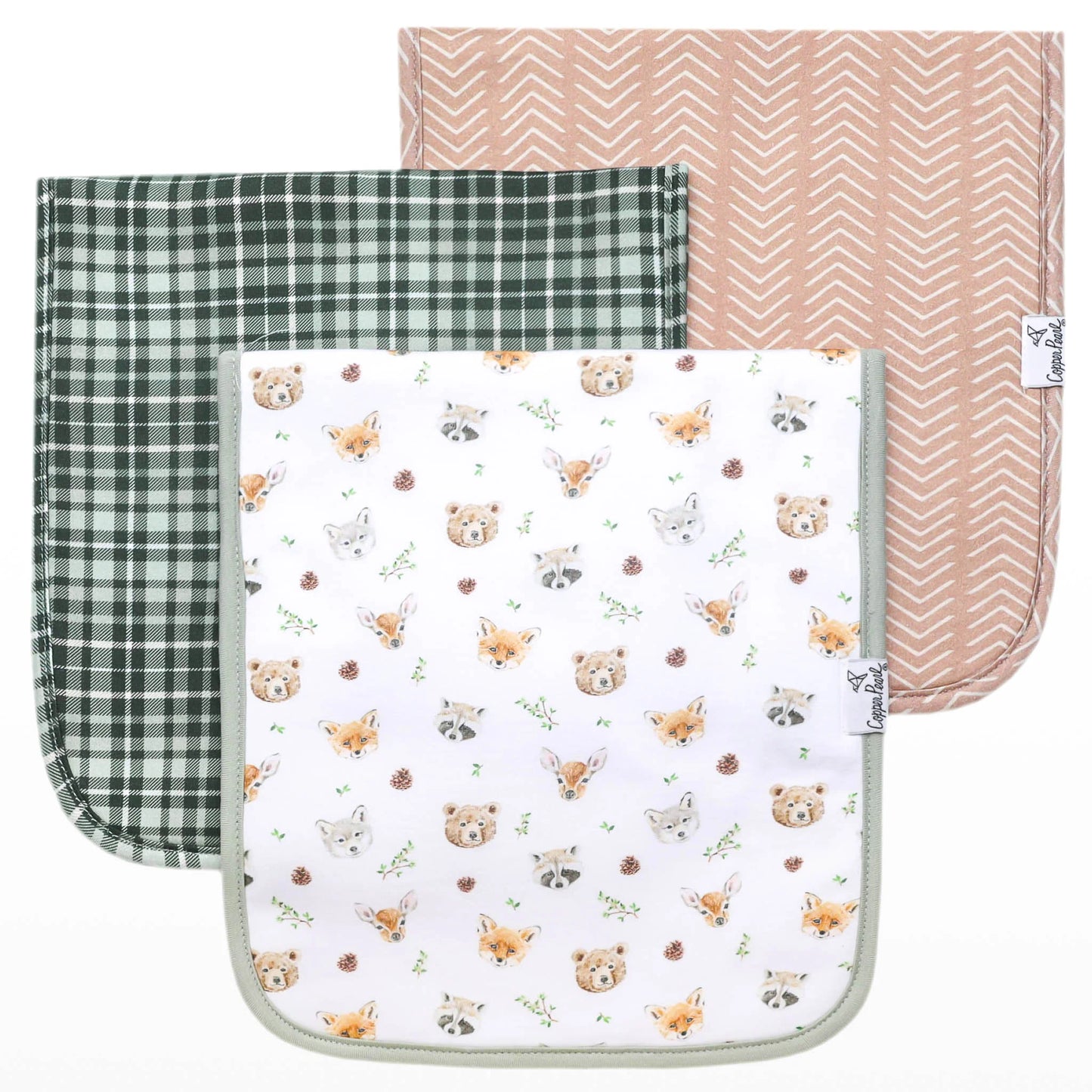 Burp Cloths Wilder Set of 3