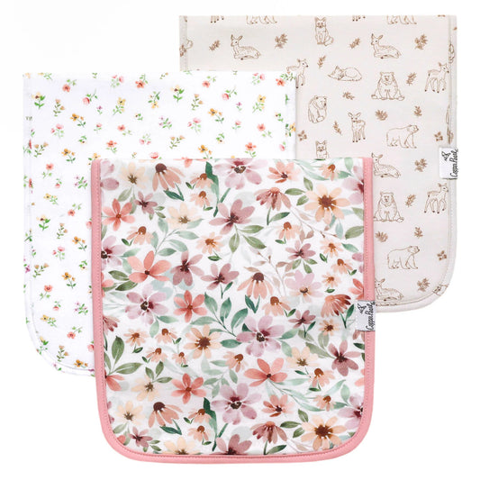 Burp Cloths Natalie Set of 3