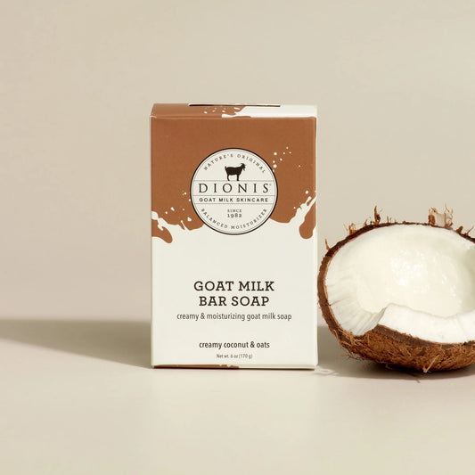 Creamy Coconut & Oats Goat Milk Bar Soap