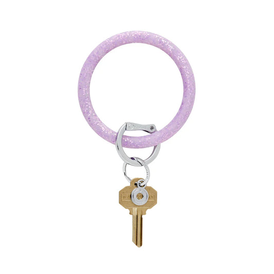 Silicone Big O Key Ring In The Cabana Confetti