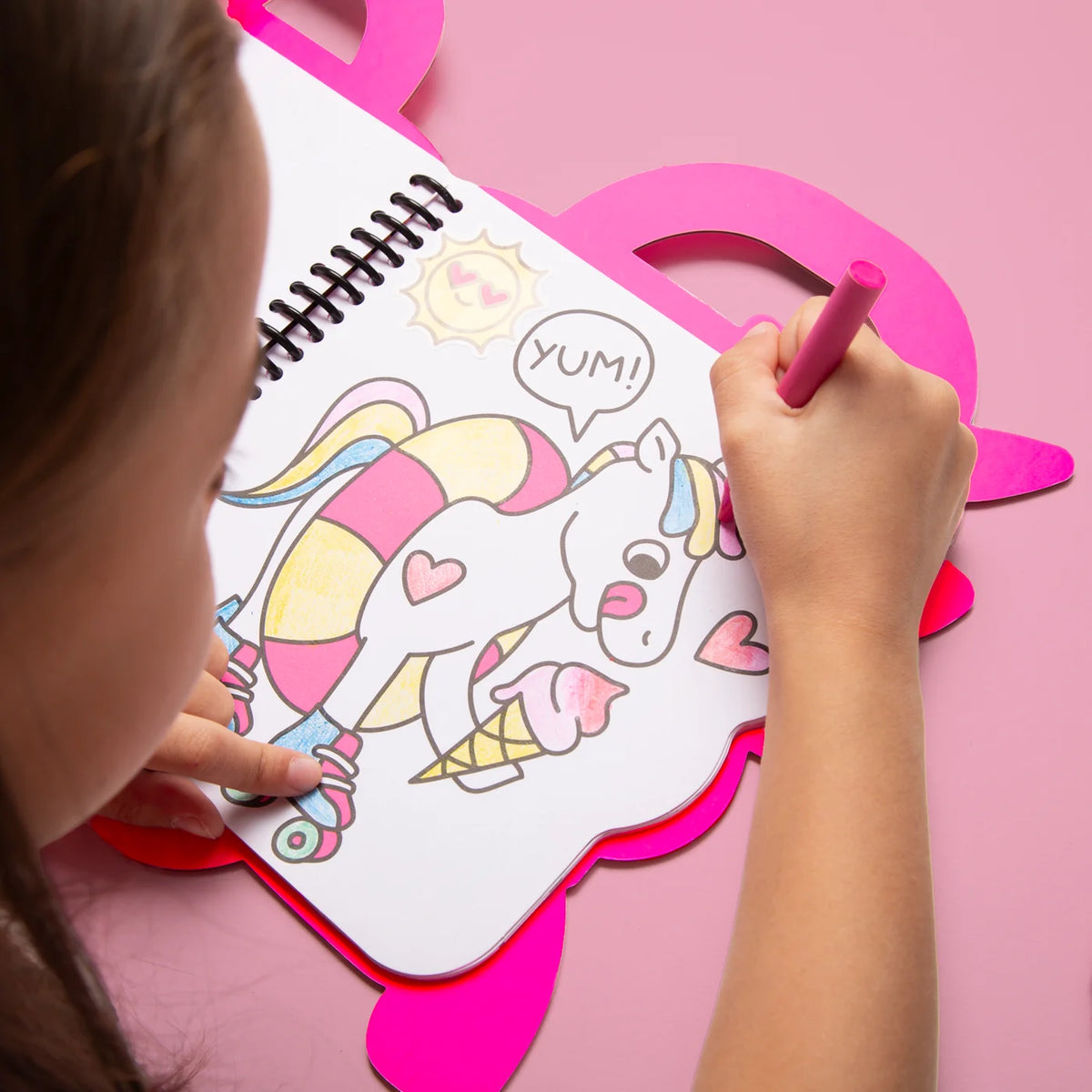 Unicorn Super Coloring & Sticker Book