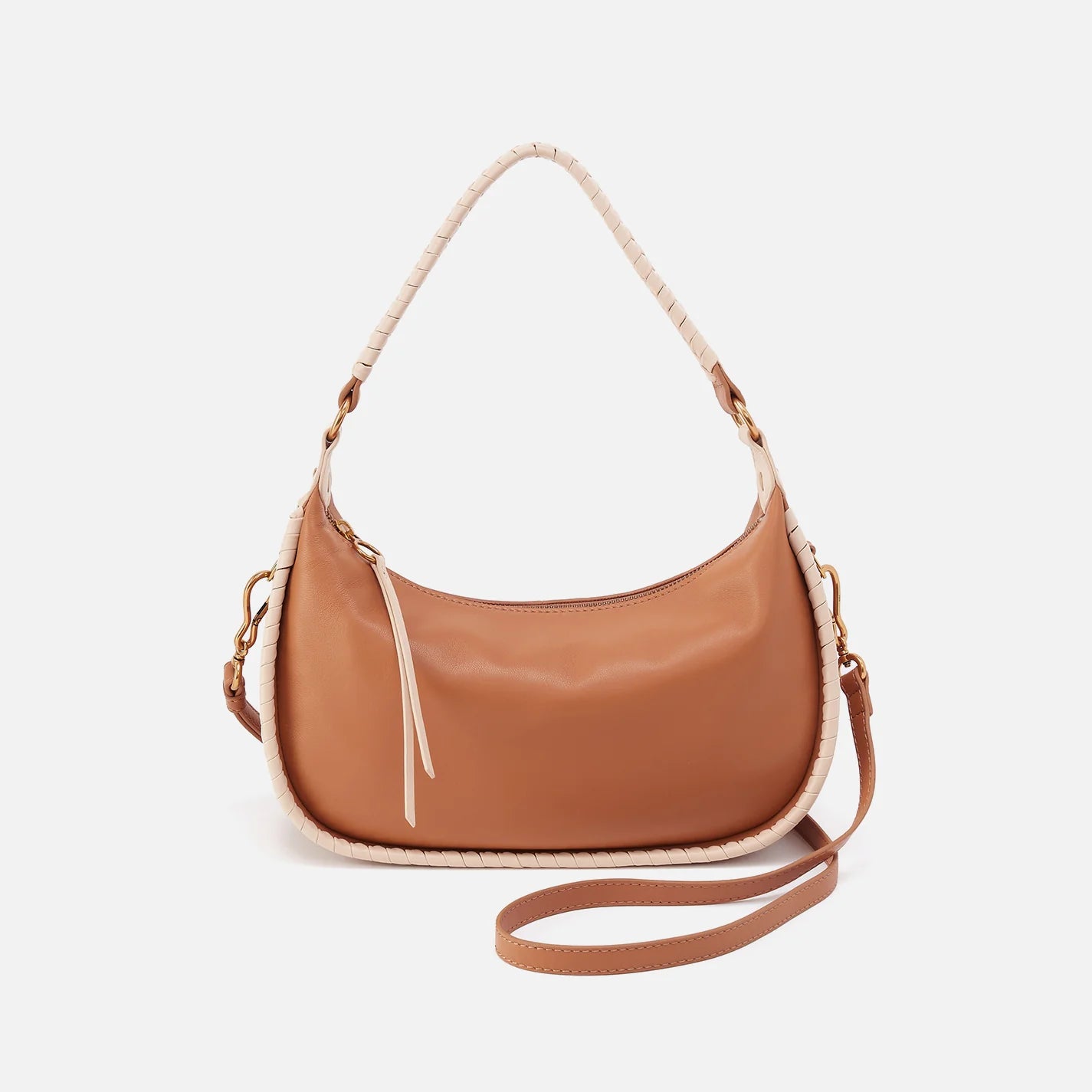 Mia Crescent Hobo Warm Cashew