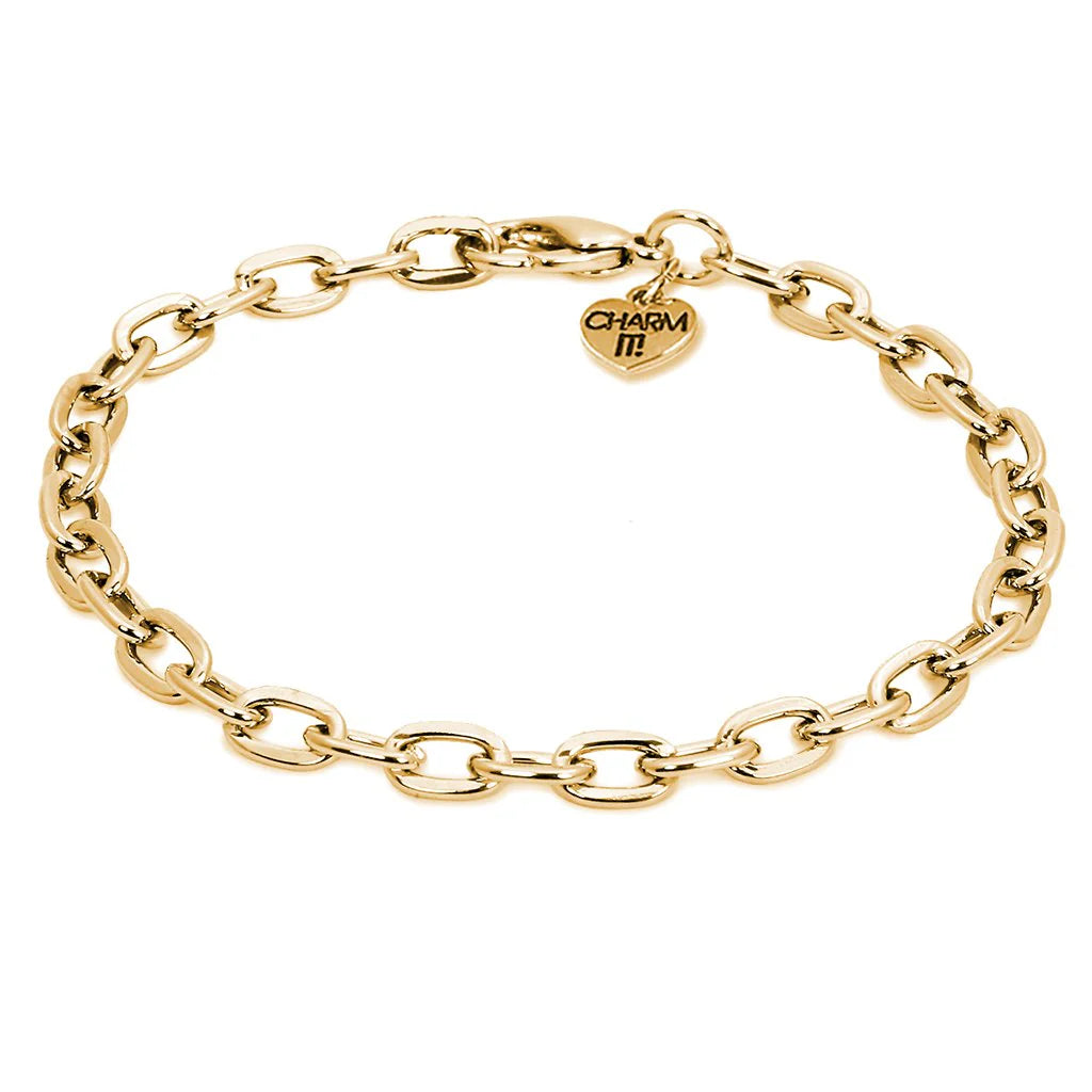 Charm It! Chain Bracelet Gold