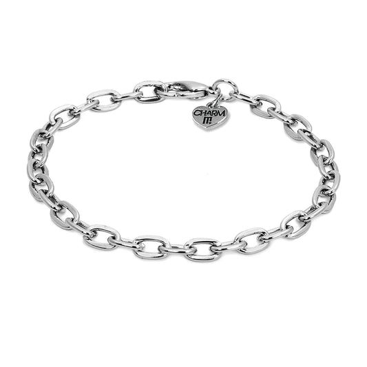 Charm It! Chain Bracelet Silver