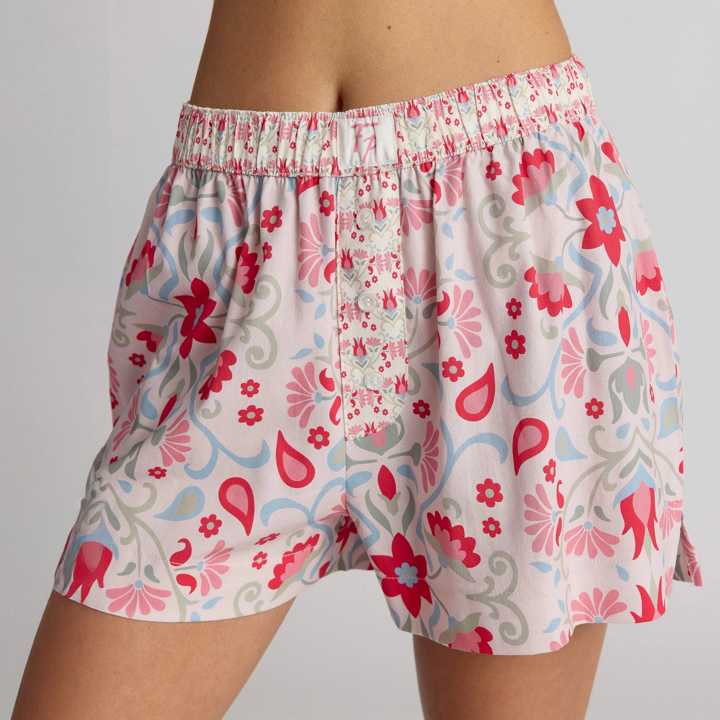 Shorts Pink Floral