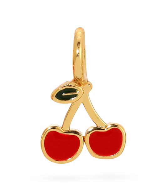 Charm Garden Gold Charm Cherry