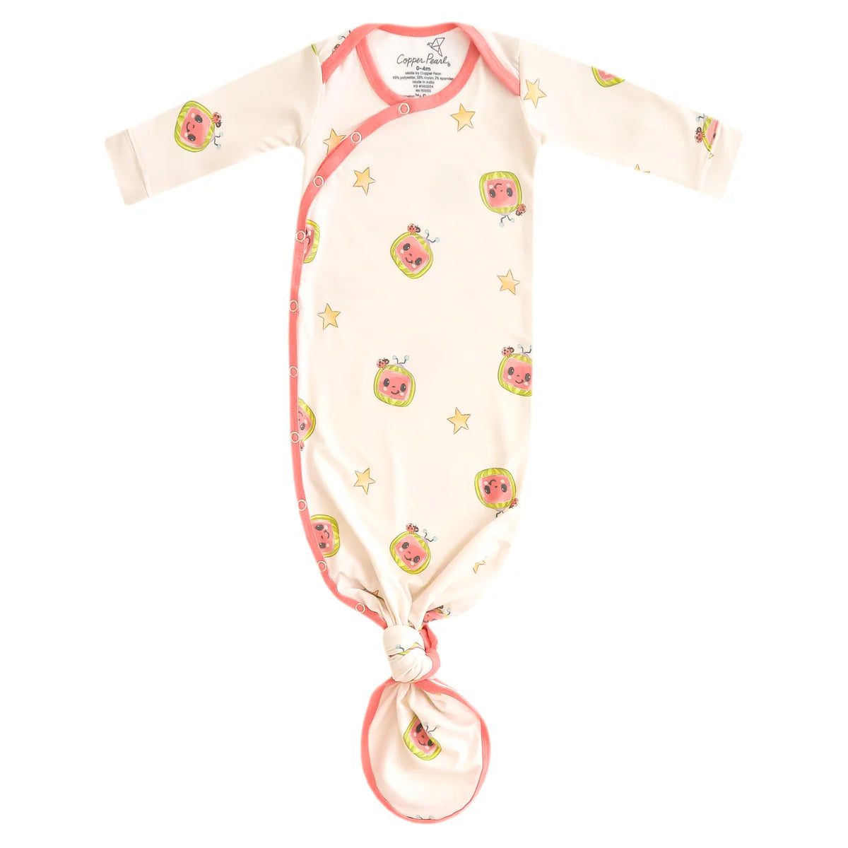 Newborn Knotted Gown CoComelon