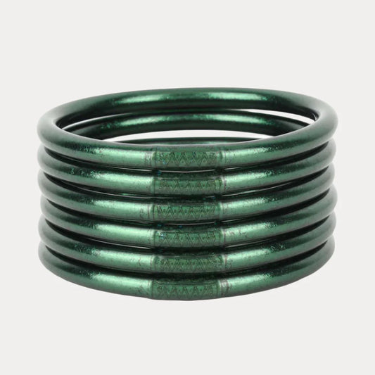 Frond All Weather Bangles Set of 6 Serenity Prayer
