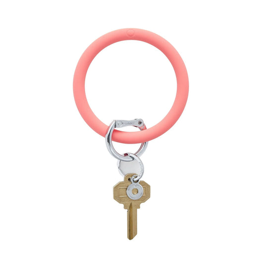 Silicone Big O Key Ring Coral Reef