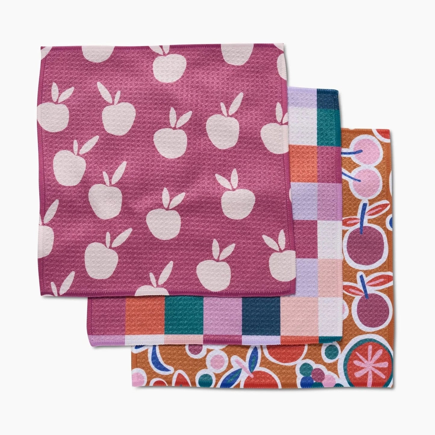 Autumn Party Dishcloth Set of 3