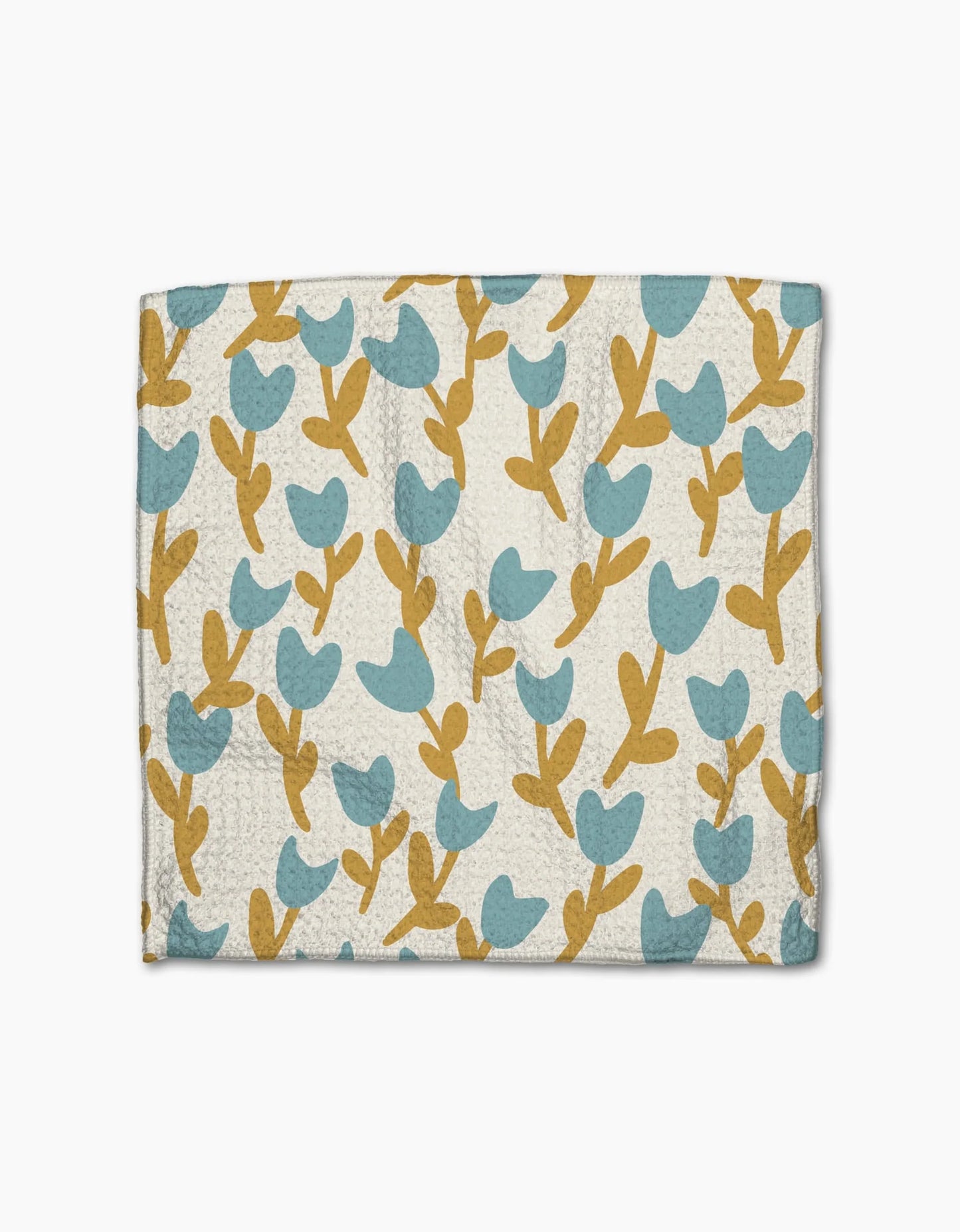 Polka Dot Blooms Dishcloth Set of 3