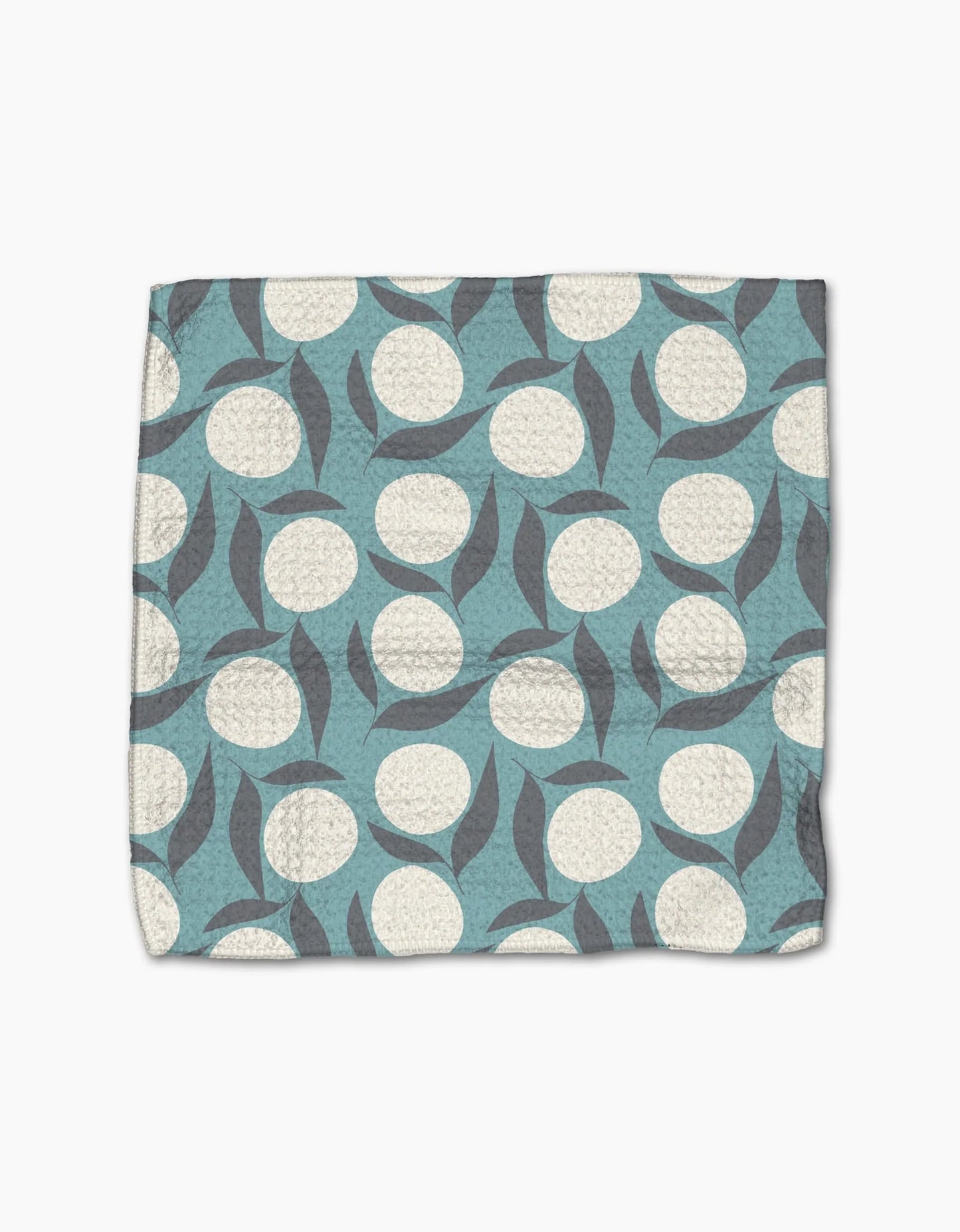 Polka Dot Blooms Dishcloth Set of 3