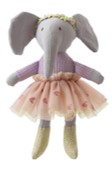 Elephant Cotton Animal in Skirt and Sweater
