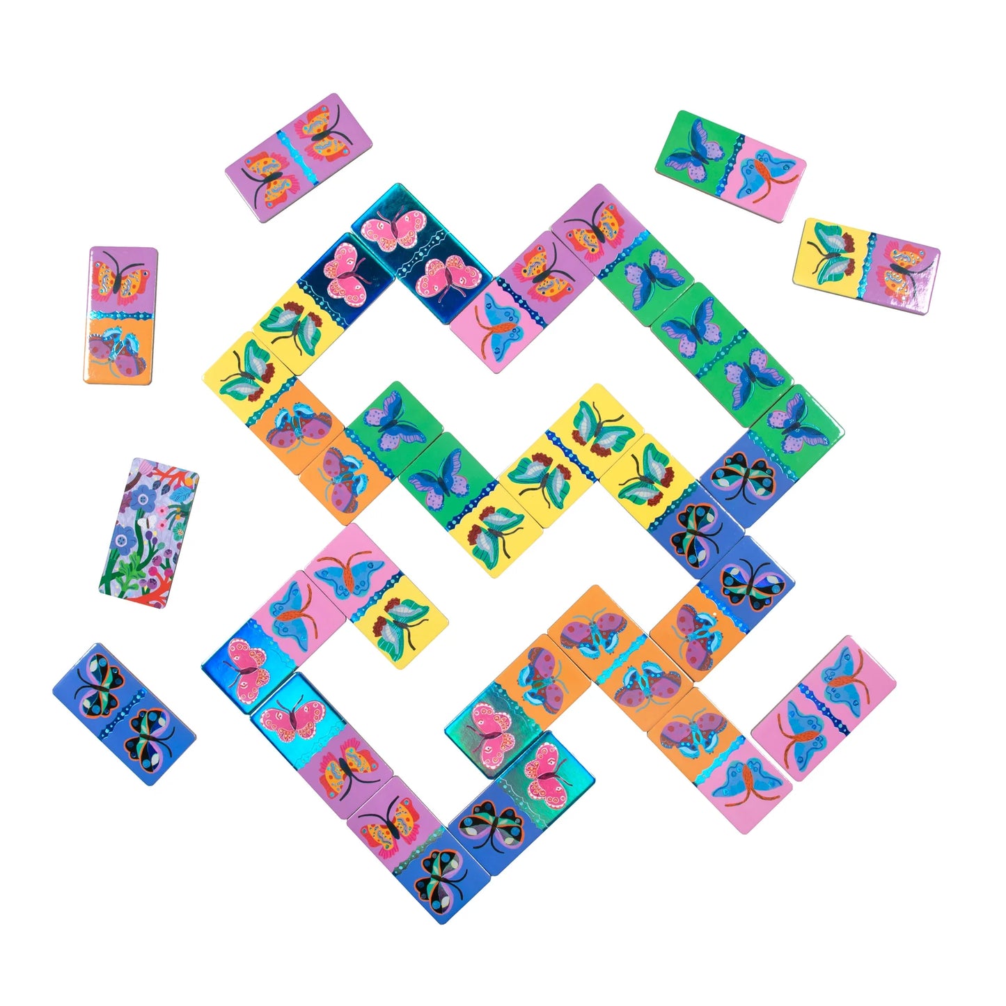 Great Shiny Butterfly Dominoes
