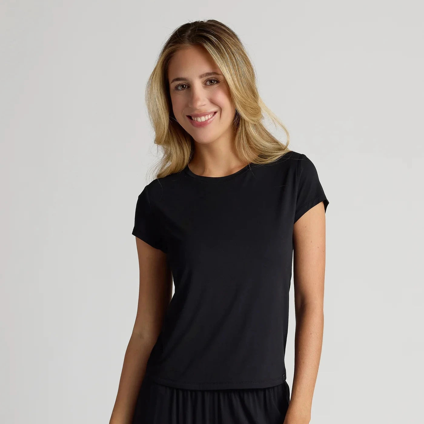 Crew Neck Tee Black