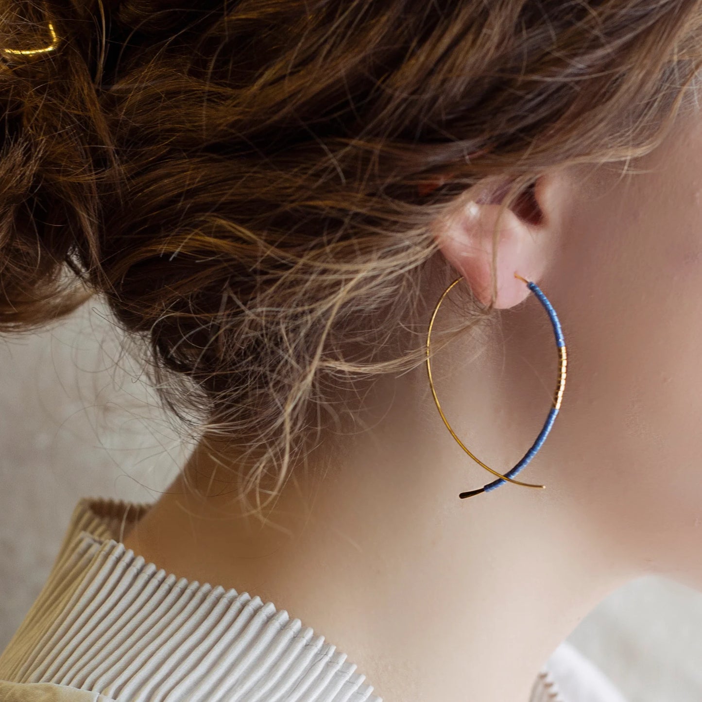 Norah Earrings Cornflower