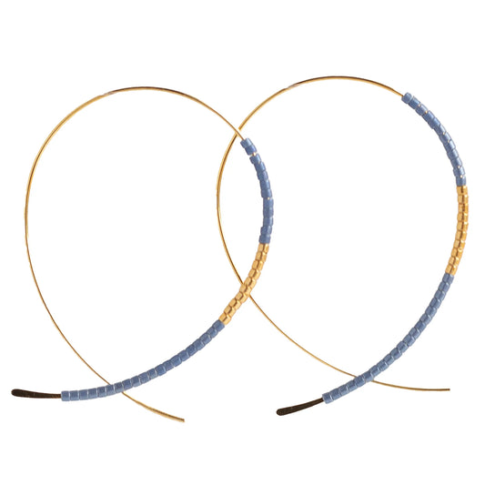 Norah Earrings Cornflower