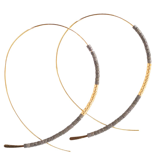 Norah Earrings Graphite