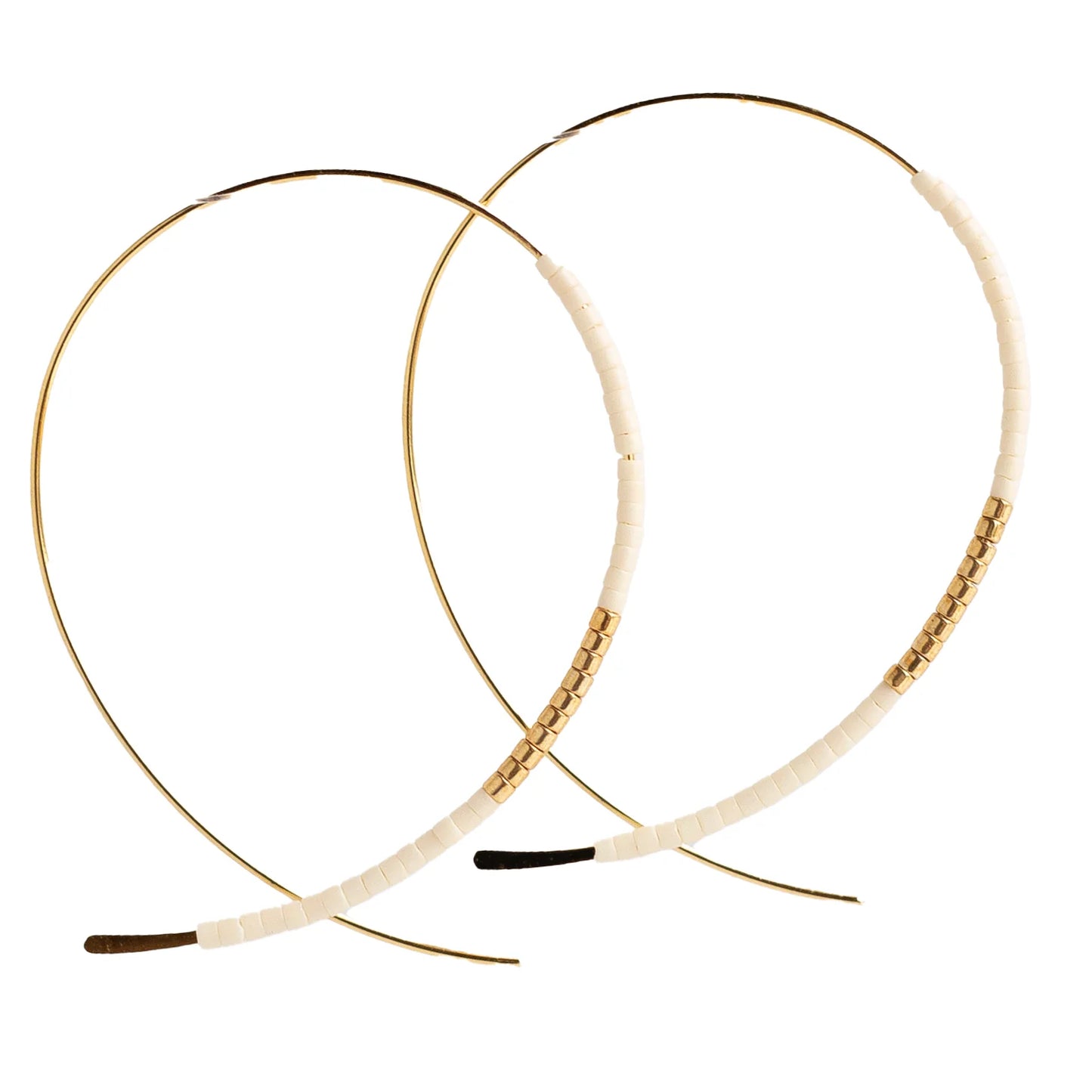 Norah Earrings Ivory