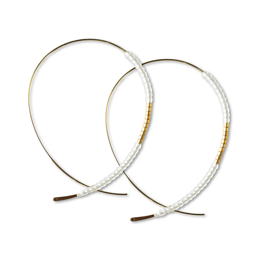 Norah Earrings Pearl