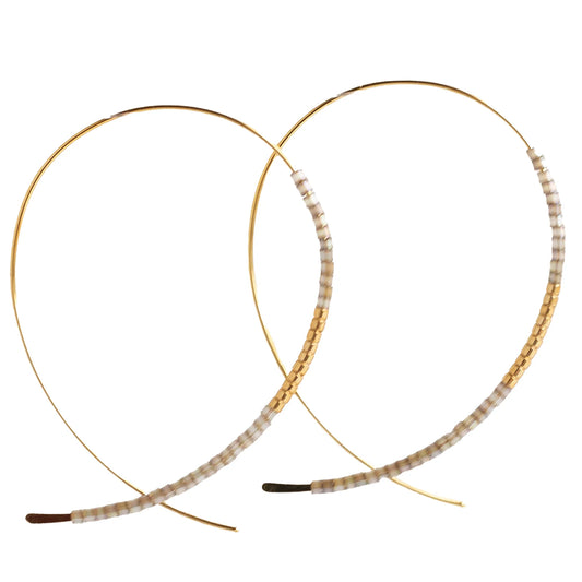 Norah Earrings Smoky Quartz