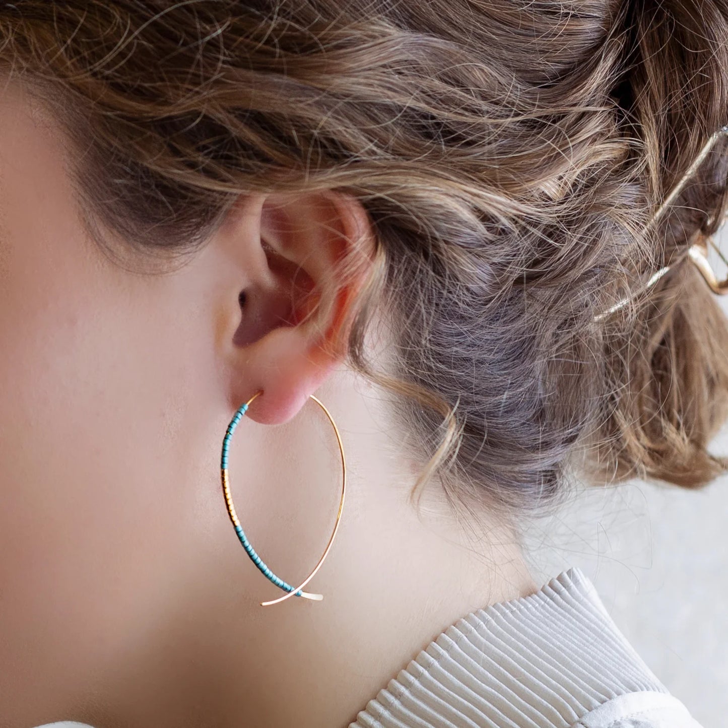 Norah Earrings Turquoise