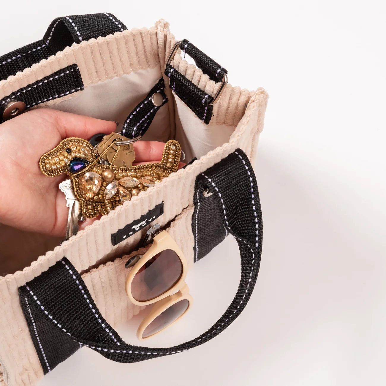 Scout Grab and Go Putty Corduroy X-Small Crossbody